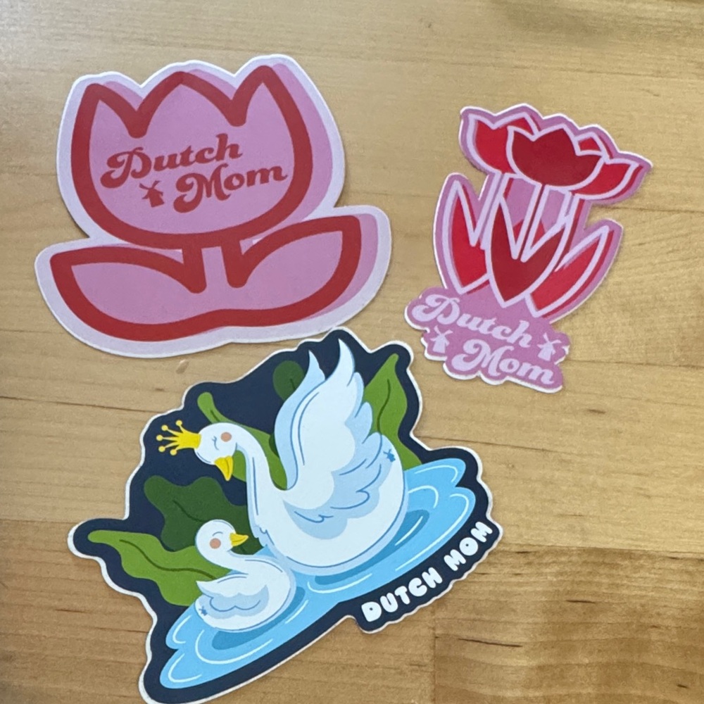 Dutch Mom Sticker Set